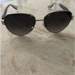 Never worn new Coach aviator sunglasses
